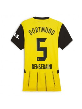 Borussia Dortmund Ramy Bensebaini #5 Zenski Domaci Dres 2024-25 Kratak Rukavima